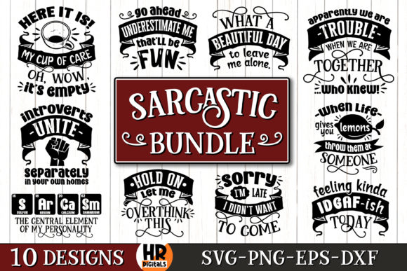 Download Funny Sarcastic Sayings SVG Bundle - Sarcastic sayings svg Collection
