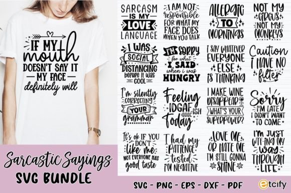 Download Sarcastic Sayings SVG Bundle - Sarcastic sayings svg Collection